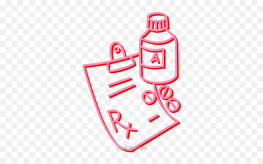 Prescription Drugs Royalty Free Vector Clip Art Illustration - Dot Emoji,Medication Clipart