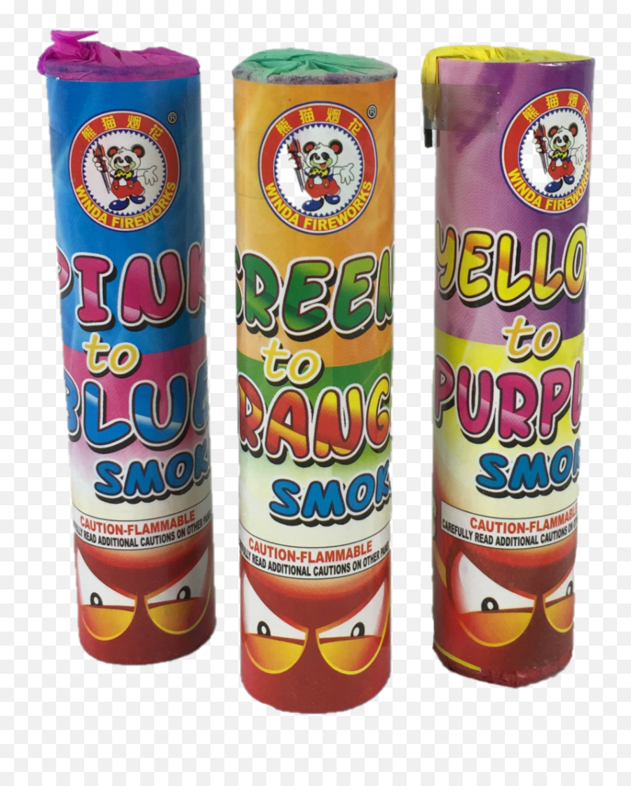 Color Change Smoke - 1 Pack Of 3 Fireworks Plus Cylinder Emoji,Green Smoke Png