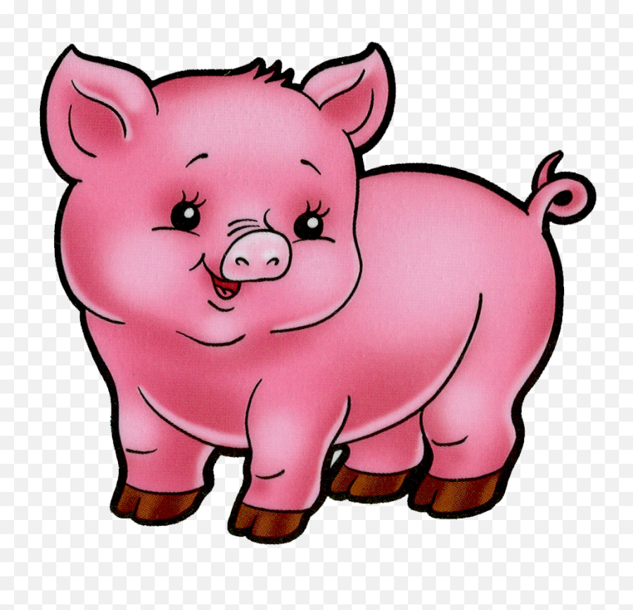 Pig Farm Animal Clipart Transparent Cartoon - Jingfm Clipart Farm Animals Pig Emoji,Farm Animal Clipart