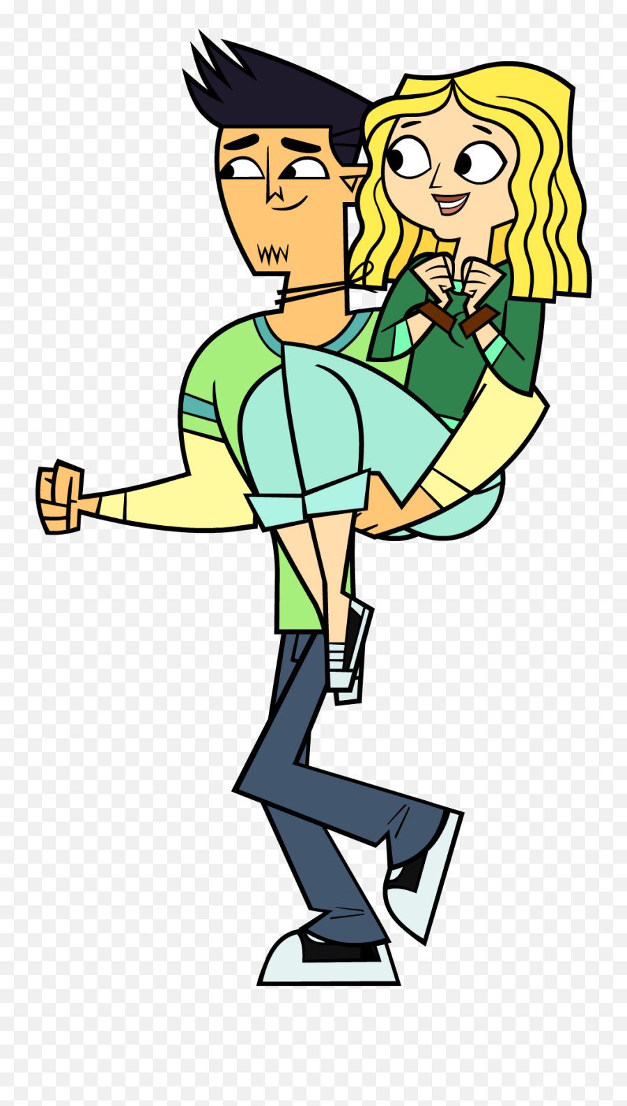 Carrie Devin Total Drama The Ridonculous Race - Carrie Total Drama Total Carrie Y Devin Emoji,Drama Clipart