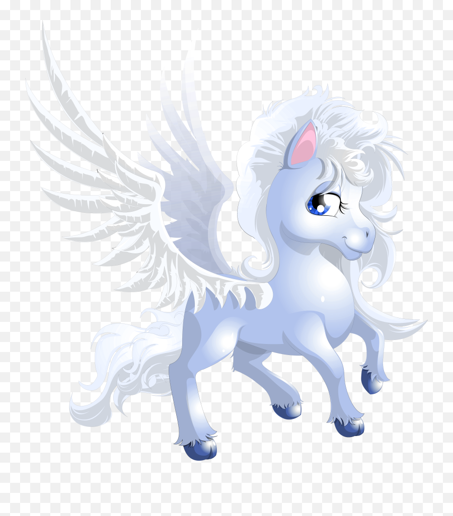 Cute Unicorn Transparent Png Clipart - Transparent Cartoon Unicorn Animated Emoji,Unicorn Transparent