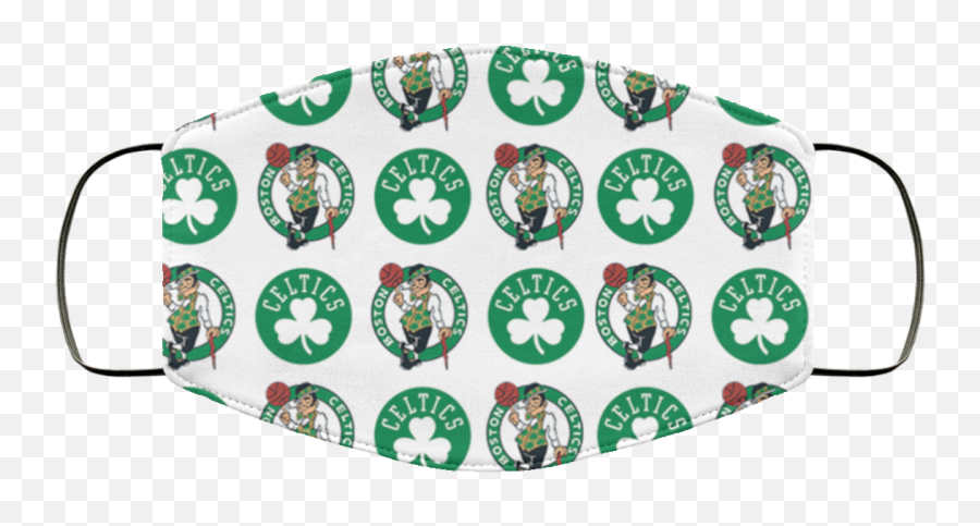 Boston Celtics Face Mask Washable Reusable - Buckteecom Peace Symbols Emoji,Boston Celtics Logo