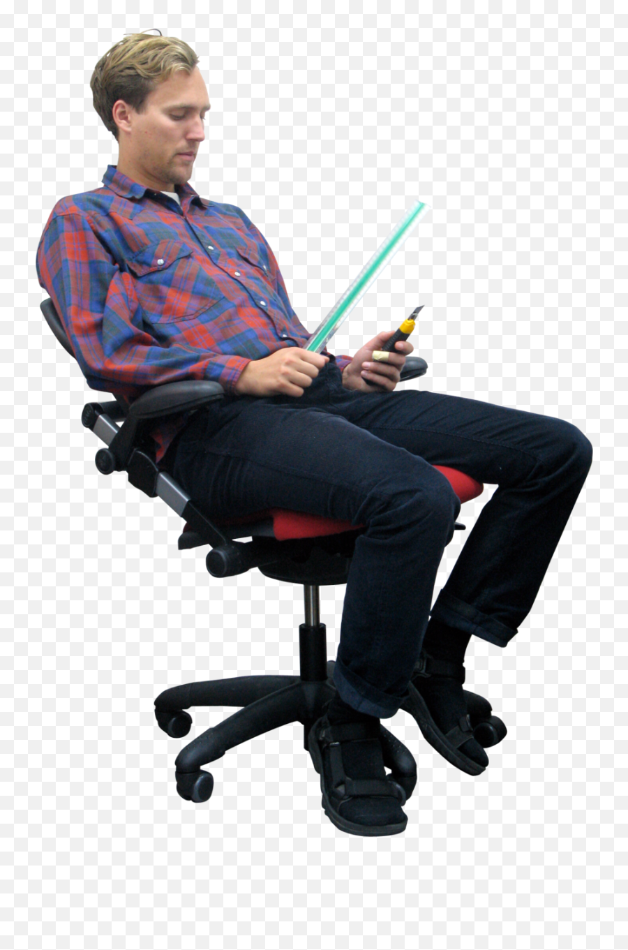 Person Sitting At Desk Png - Man Sitting At Desk Png Emoji,Person Sitting Png