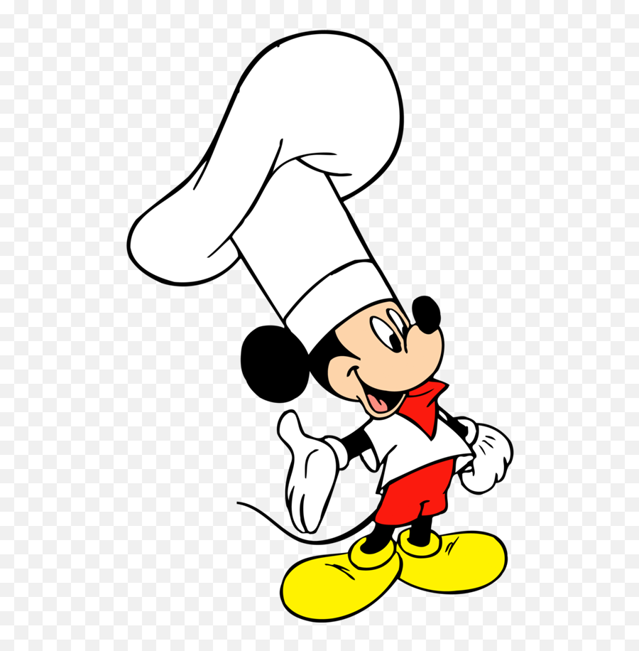 Download Mickey Mouse Clipart Food - Mickey Chef Png Image Mickey Mouse Chef Emoji,Clipart - Food