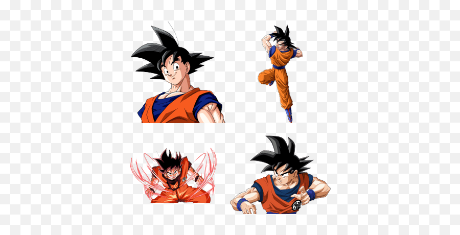 Goku Transparent Png Images - Stickpng Dragon Ball Goku Round Emoji,Goku Png