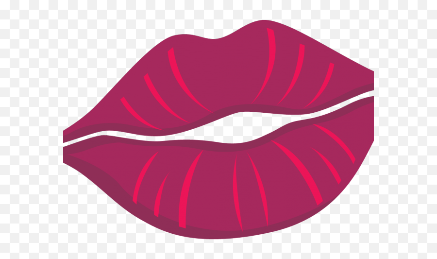 Download Kiss Clipart Lip Png Image - Girly Emoji,Kiss Lips Png