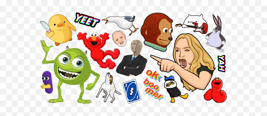 Memes Cursor Collection - Custom Cursor Sharing Emoji,Meme Png