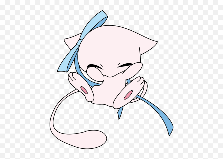 Download Cute Transparent Mew For Your - Pokemon Mew Cute Transperent Background Emoji,Mew Transparent