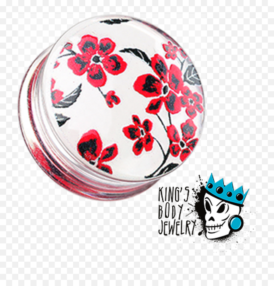 Clear Cherry Blossom Plugs Gauge Emoji,Cherry Blossoms Transparent