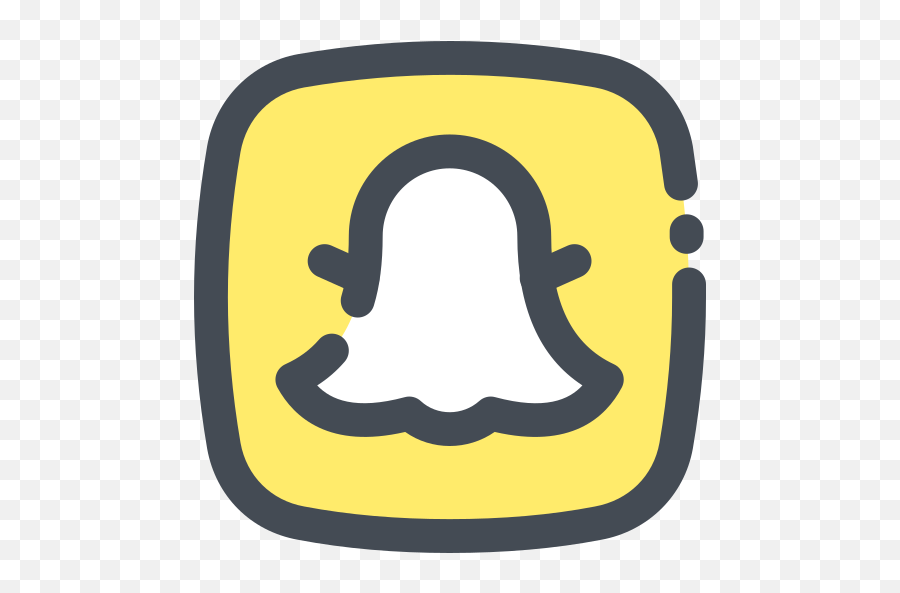 Social Media Logo Snapchat Free Icon - Snapchat Icon Finder Emoji,Social Media Logos