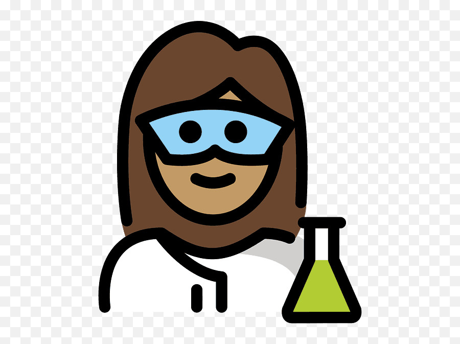Woman Scientist Emoji Clipart Free Download Transparent,Scientist Clipart Free