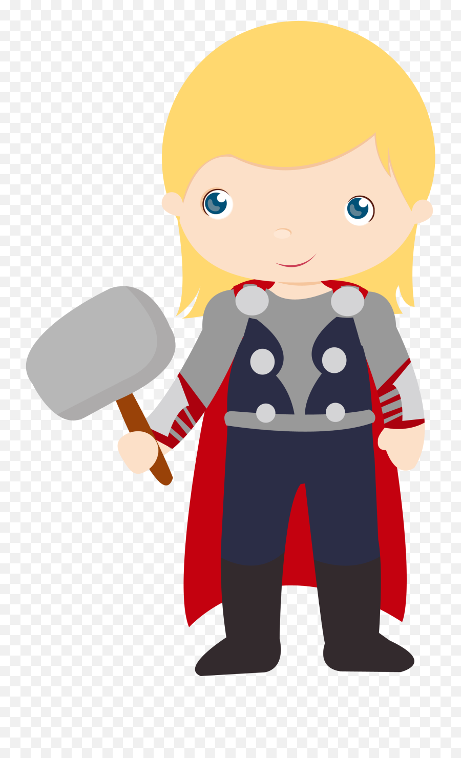 Avenger Babies Clipart - Oh My Fiesta For Geeks Thor Cute Png Emoji,Baby Yoda Clipart