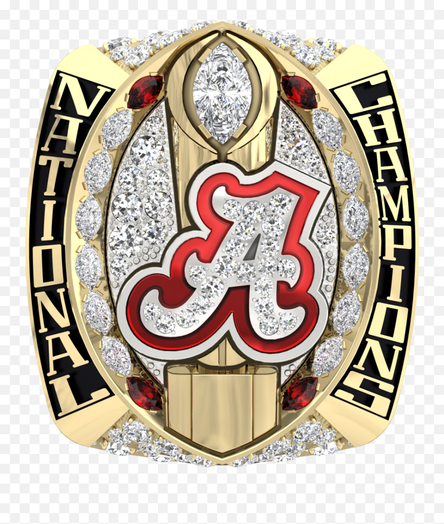 National Football Championship Rings - Alabama Football Championships 2021 Ring Emoji,Alabama Crimson Tide Logo