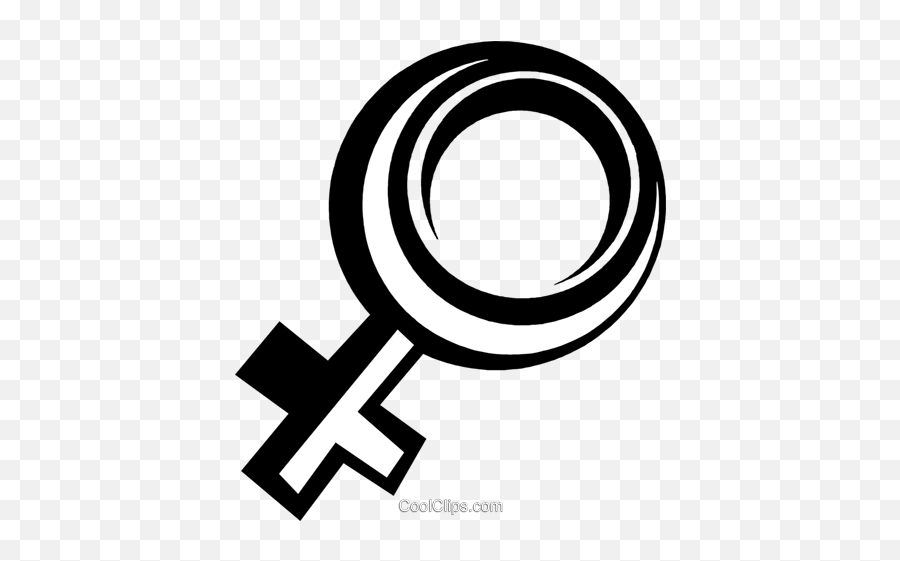 Female Symbol Royalty Free Vector Clip Art Illustration Emoji,Female Symbol Transparent