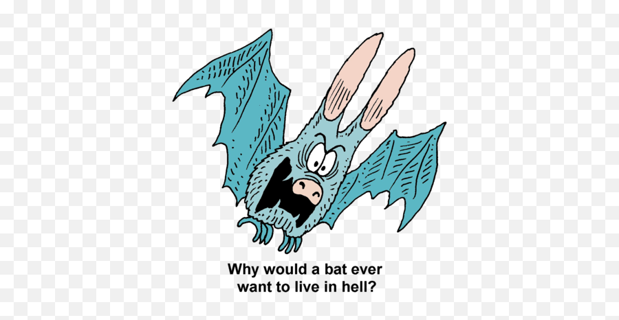 Image Why Would A Bat Ever Want To Live In Hell Christartcom Emoji,Hell Clipart