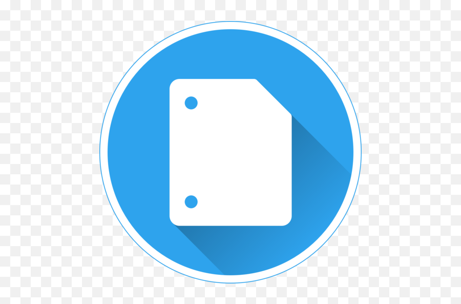 App For Google Docs - Instagram Logo Round Blue 512x512 Emoji,Instagram Logo Circle