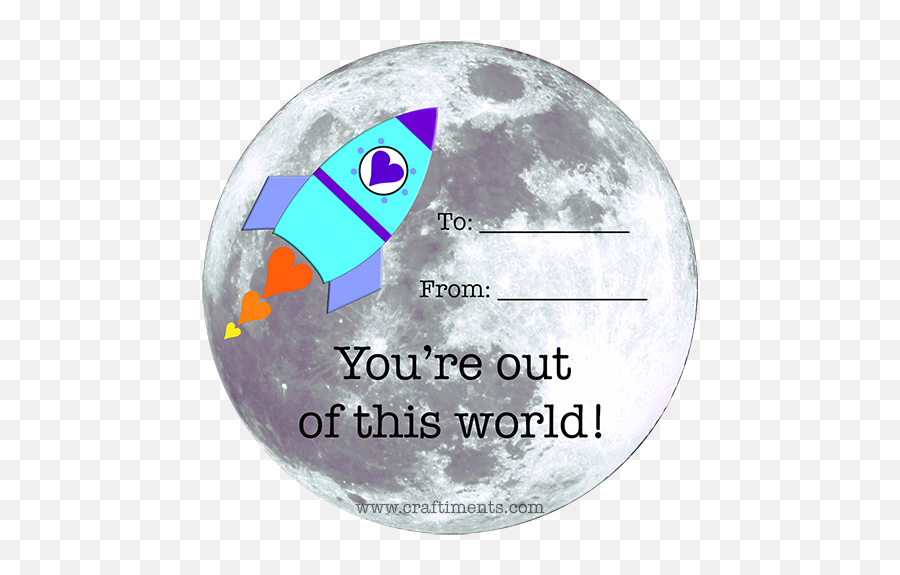 Craftiments Free Printable Rocket To The Moon Valentines Emoji,Teacher Appreciation Week Clipart