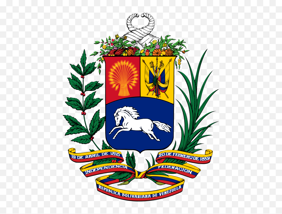 Filecoat Of Arms Of Venezuelasvg - Wikimedia Commons Emoji,3d Coat Logo