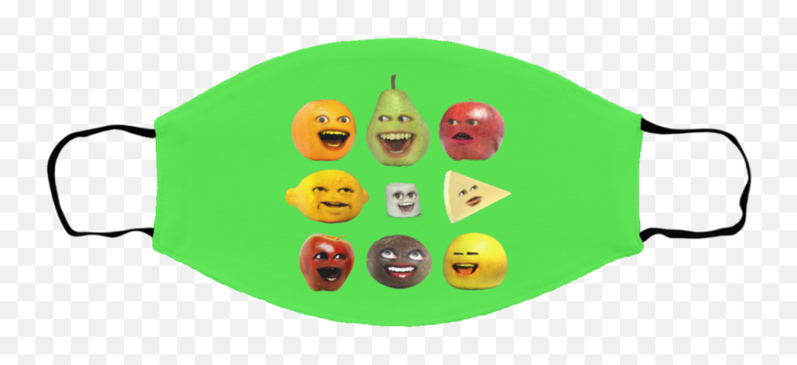 Annoying Orange And Characters Face Mask Cc U2013 Tee Support Emoji,Annoying Orange Transparent