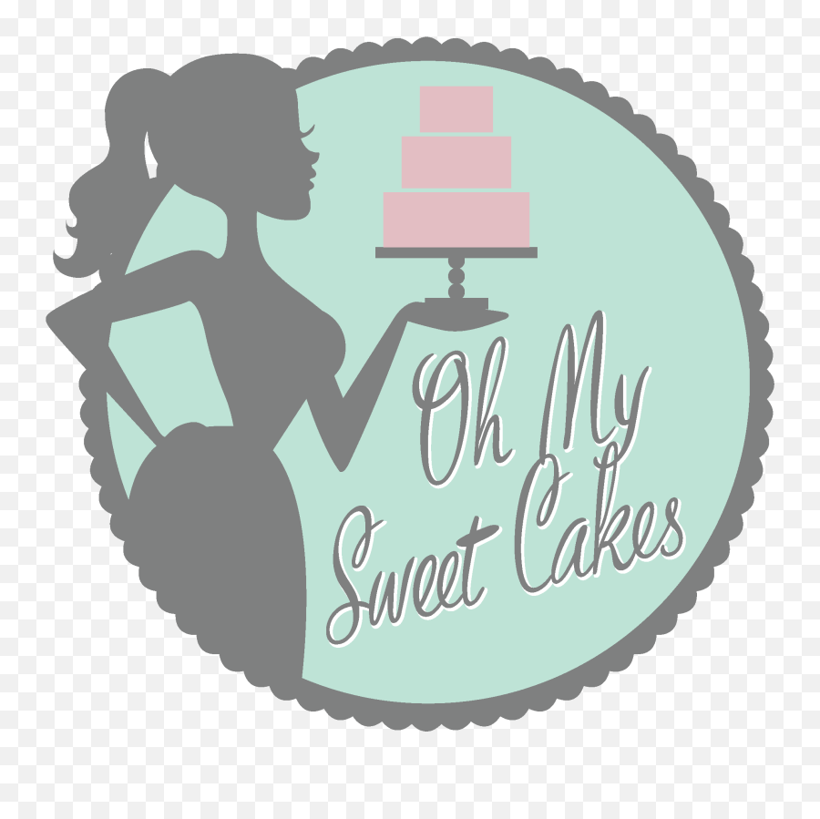 Oh My Sweet Cakes - Sweet Cake Logo Png Emoji,Cake Logo