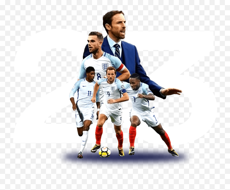 Download Presents - England Football Team 2018 Png Full Emoji,Football Player Png
