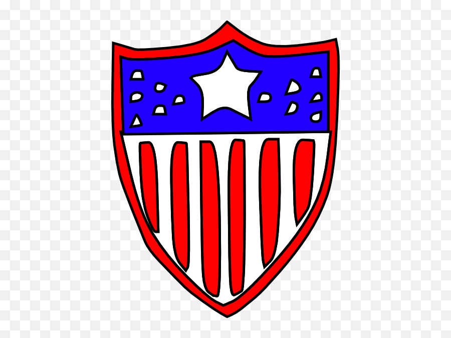 Usa Flag Badge Clip Art At Clkercom - Vector Clip Art Emoji,Usa Flag Clip Art Png