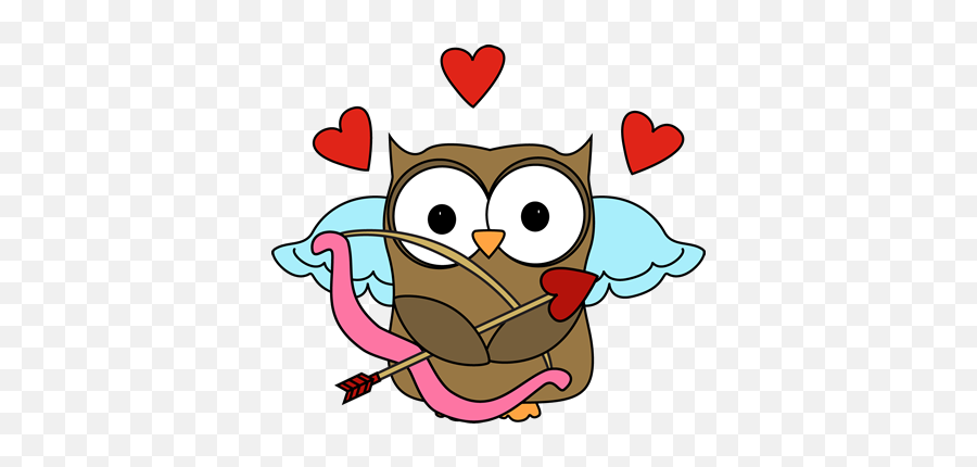 Owl Cupid Clip Art - Owl Cupid Clip Art Emoji,Cupid Clipart