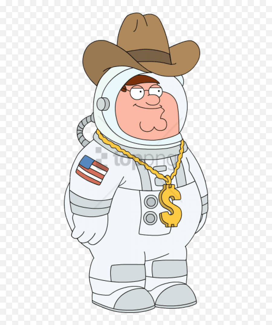 Download Free Png Peter Griffin Space - Peter Griffin Astronaut Cowboy Millionaire Emoji,Peter Griffin Png