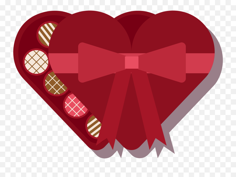 Free Heart Chocolate 1187609 Png With - Bow Emoji,Chocolate Png