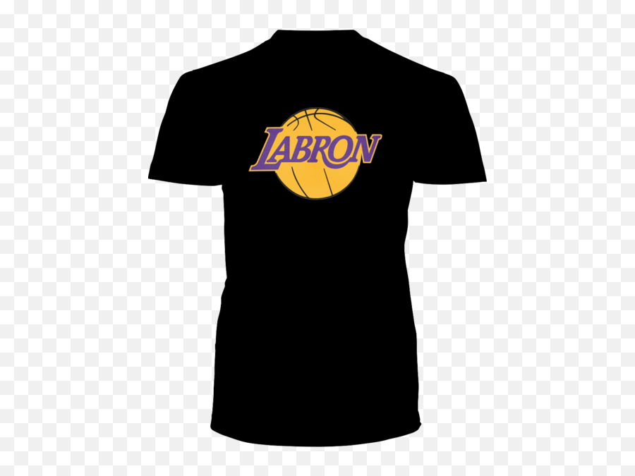 Labron Lakers Logo Shirt Black U2013 Heat Tees - Black And White Emoji,Lakers Logo