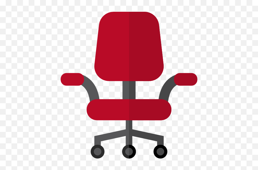Office Chair Free Icon - Desk Chair Clipart Transparent Vector Office Chair Png Emoji,Chair Clipart