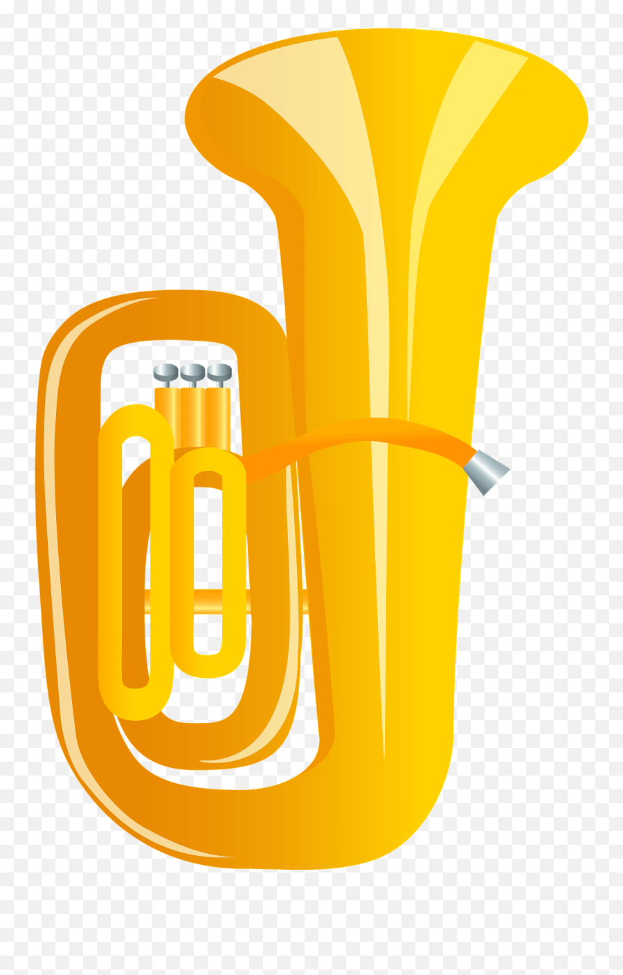 Tuba Clipart Free Download Transparent Png Creazilla - Tuba Clipart Emoji,Trombone Clipart