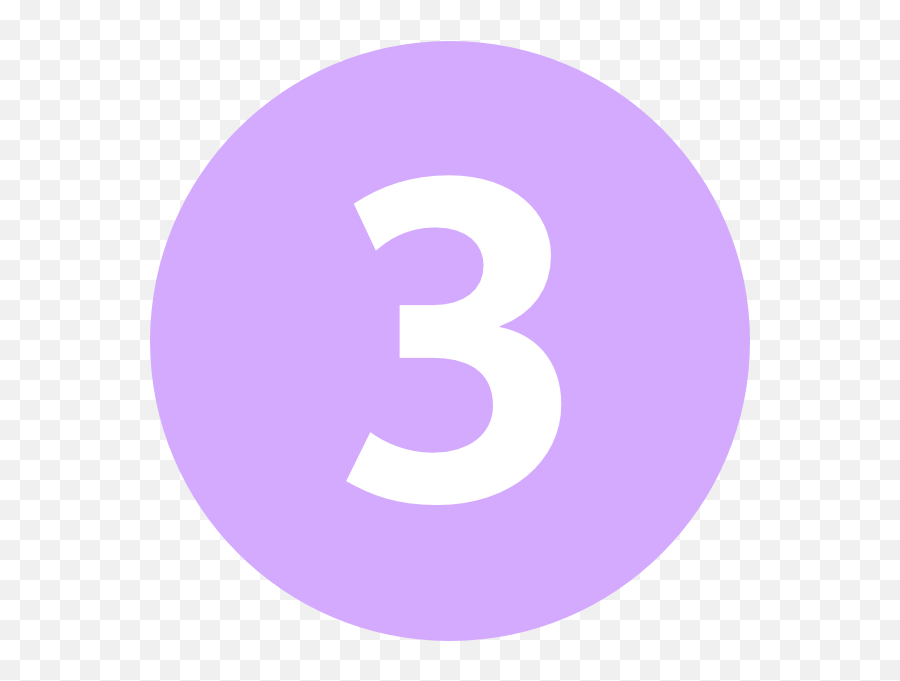 Number Clip Art At Clkercom - Vector Clip Art Online 3 Png Emoji,3 Clipart