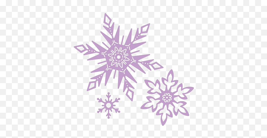 Snowflakes Transparent - Transparent Purple Snowflakes Emoji,Snowflakes Transparent