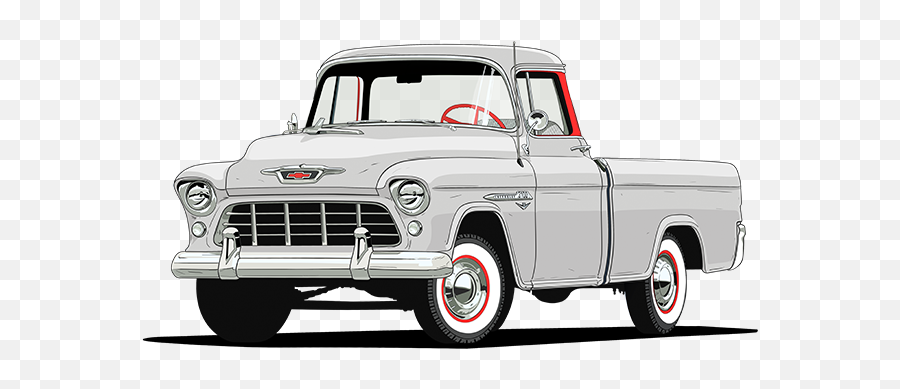 100 Year History - Classic Chevy Pickup Png Emoji,Chevy Logo Wallpapers