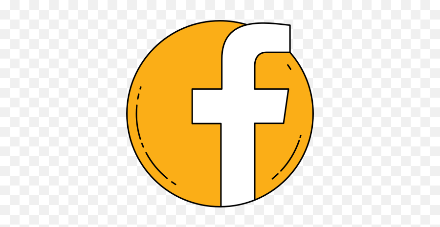 Logo Orange Facebook Free Icon Of - Vertical Emoji,Facebook Logo