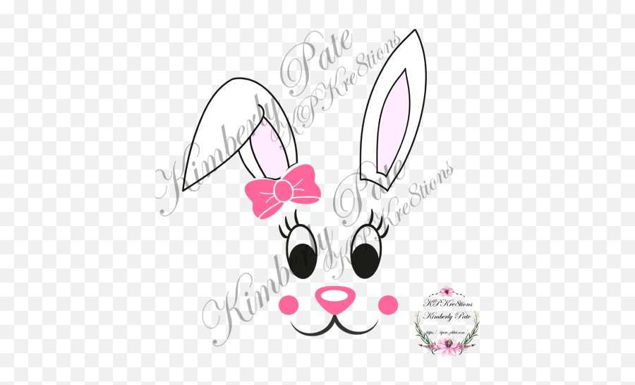 Cute Easter Bunny Eyes Open Waterslide - Tailor Emoji,Water Slide Clipart
