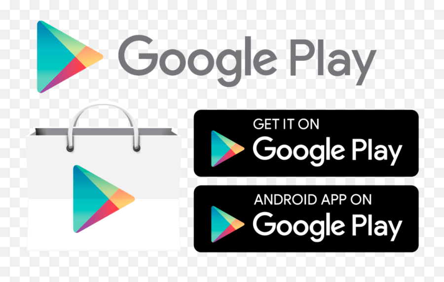 Download Get It On Google Play Logo Png Svg Freeuse Library - Google Play Icon Emoji,Play Logo