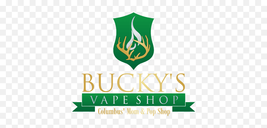 Buckys Vape Shop Logo - Vertical Emoji,Vape Logo