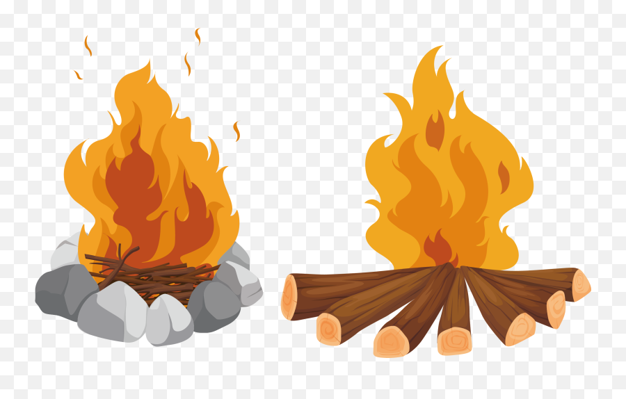 Transprent Png Free Download Art Tree - Wood Fire Clipart Png Emoji,Fire Pit Png