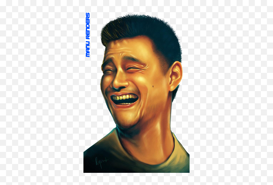 Yao Ming Meme Render Memes Yao Ming Photo Png Transparent - Yao Ming Meme Art Emoji,Meme Png