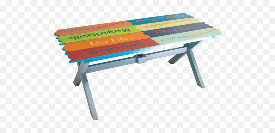 Margaritaville Wood Picnic Table - Outdoor Furniture Emoji,Picnic Table Png