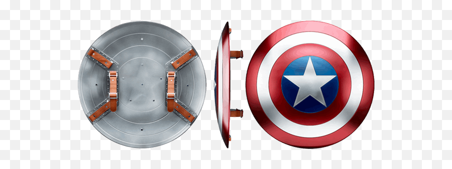 Marvel - Captain America Shield Mcu Back Emoji,Captain America Shield Logo