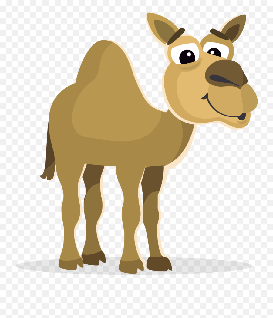 Camel - Desenho De Um Camelo E Do Burro Emoji,Camel Clipart