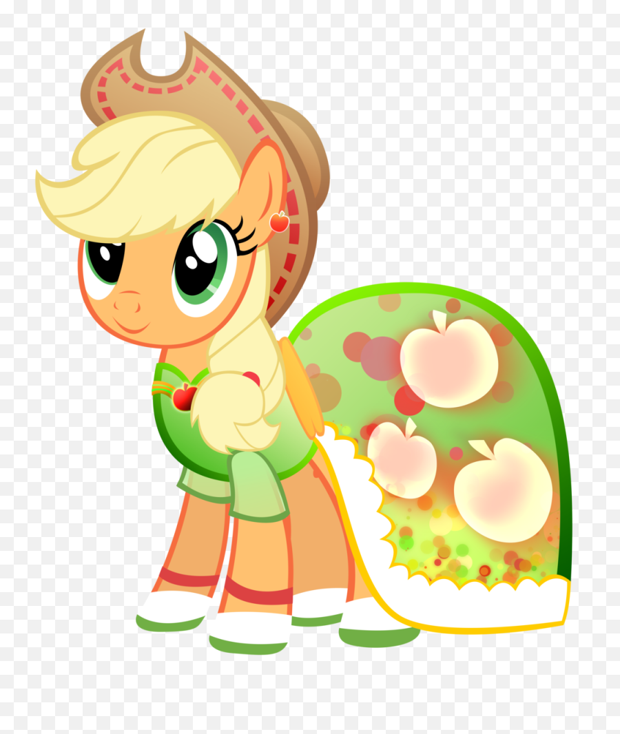 My Little Pony Friendship Is Magic Applejack Dress - My Emoji,Dress Up Clipart