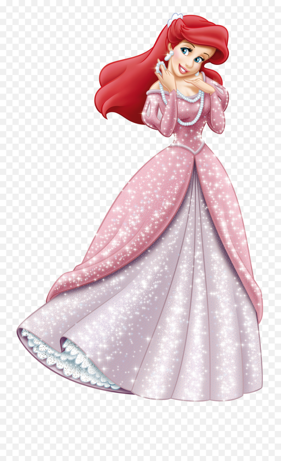 Princess Ariel Png Clipart Disney Princess Ariel Ariel Emoji,Princess Dress Clipart