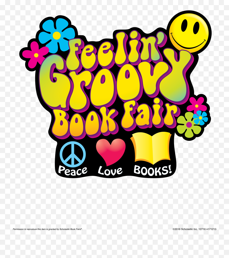 Scholastic Book - Feeling Groovy Book Fair Emoji,Scholastic Logo