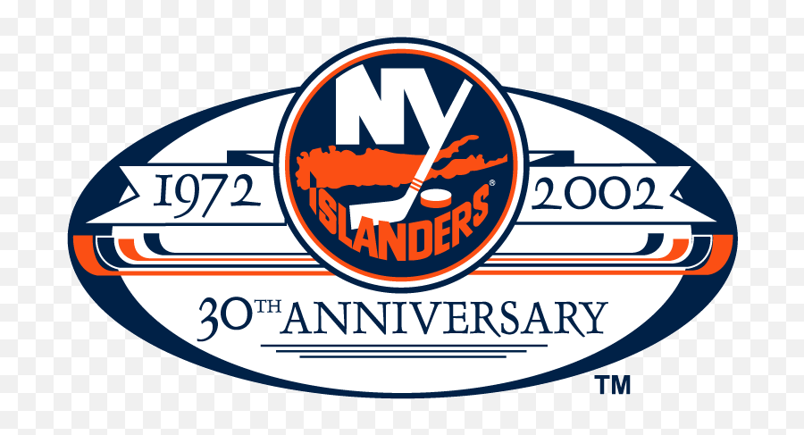 New York Islanders Anniversary Logo - New York Islanders Emoji,Islanders Logo