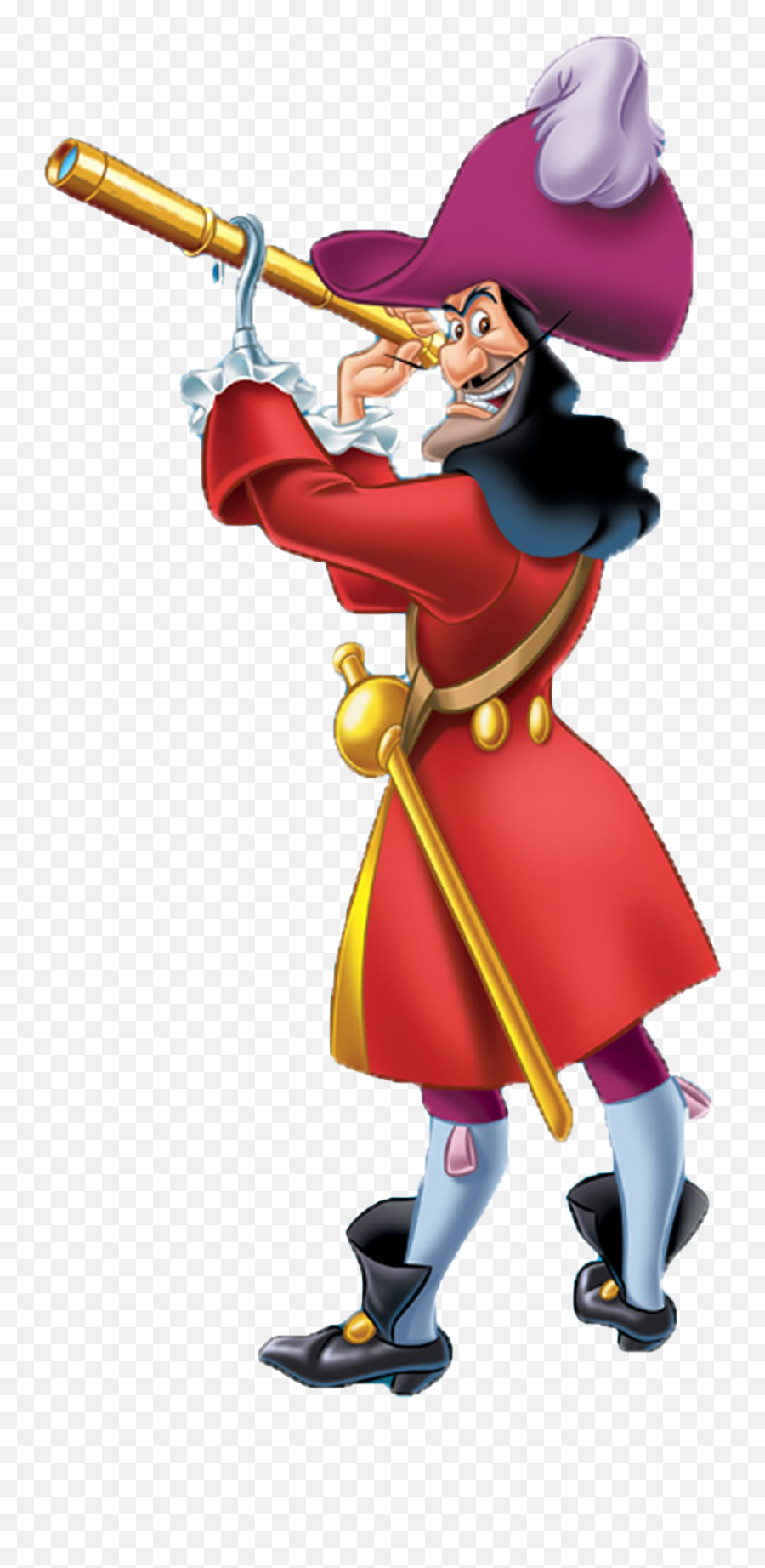 Captain Hook Png Transparent Images Png All - Fictional Character Emoji,Hook Clipart