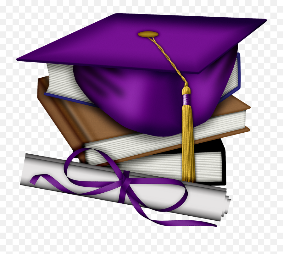 Graduation Png High - Purple Graduation Cap Emoji,Graduation Png